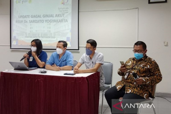 RSUP Sardjito Jelaskan Pemicu Gagal Ginjal Akut