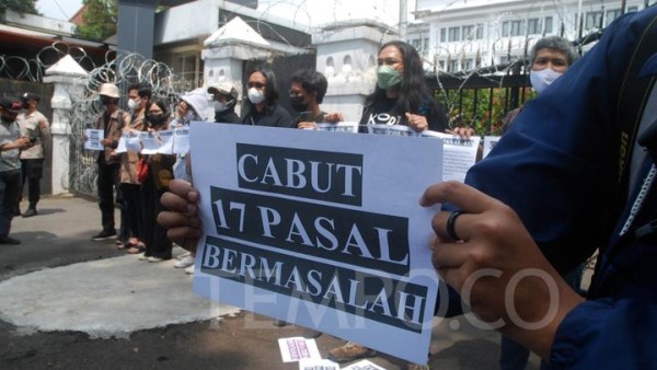 Pengesahan RKUHP Diminta Ditunda, 12 Poin Jadi Sorotan