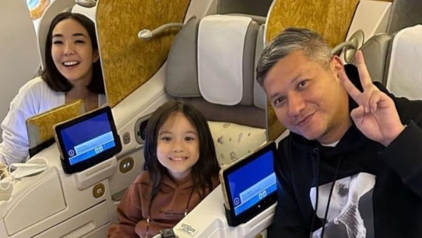 Gading Marten, Gisella Anastasia, dan Gempi Liburan Tahun Baru Bareng ke London