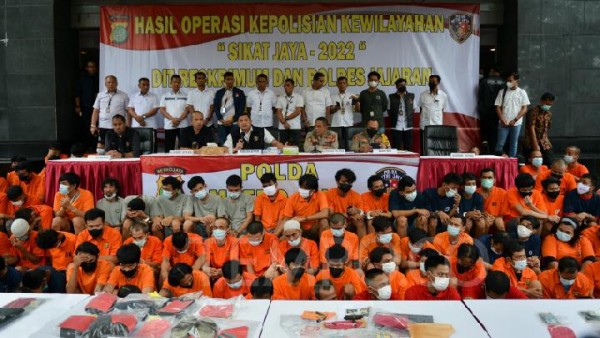 Kasus Pencurian Kendaraan Bermotor Terbanyak Terjaring Operasi Sikat Jaya 2022