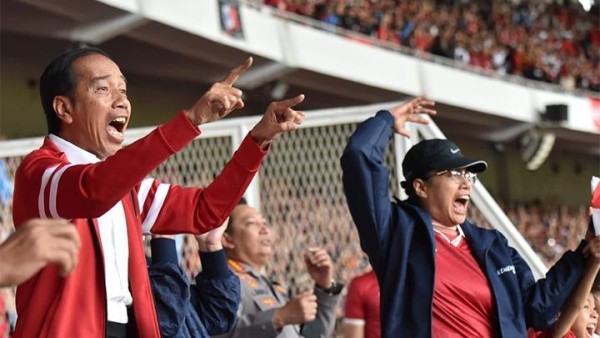 Indonesia vs Thailand 1-1; Jokowi Optimistic in Winning 2022 AFF Cup