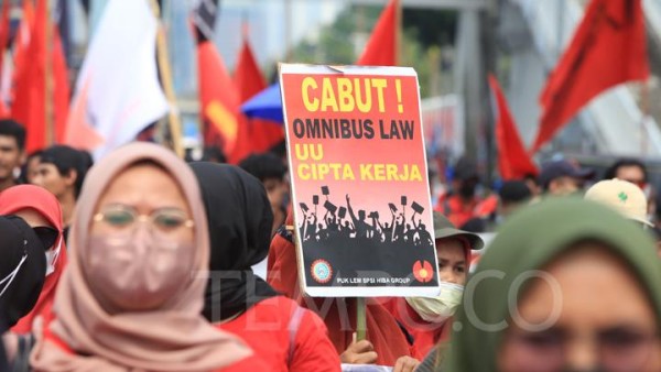 Jokowi's Job Creation Perppu a Constitutional Betrayal, KSPSI Asserts