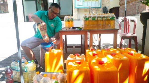 3 Liter Minyak Jelantah Ditukar 1 Liter Minyak Goreng Baru di Denpasar? Simak Penjelasan Berikut!