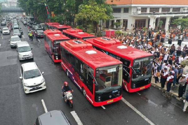 Bus Listrik Trans Semanggi di Surabaya Berhenti Beroperasi Pada Awal Tahun Ini, Kenapa?