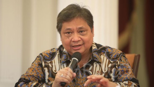 Menko Perekonomian Airlangga Hartarto Dorong Perpu Cipta Kerja Untuk Tingkatkan Investasi