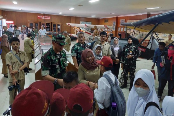 Sebanyak 35 Sekolah di Sleman Gratis Berkunjung ke Museum Pusat TNI AU