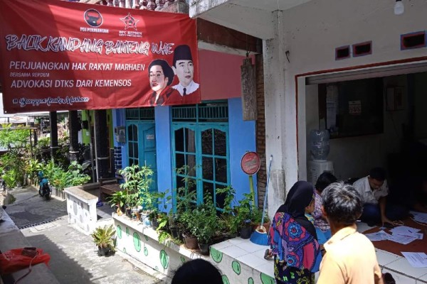 Sebanyak 100 Warga Miskin Kampung Terban Jogja Didata Masuk DTKS