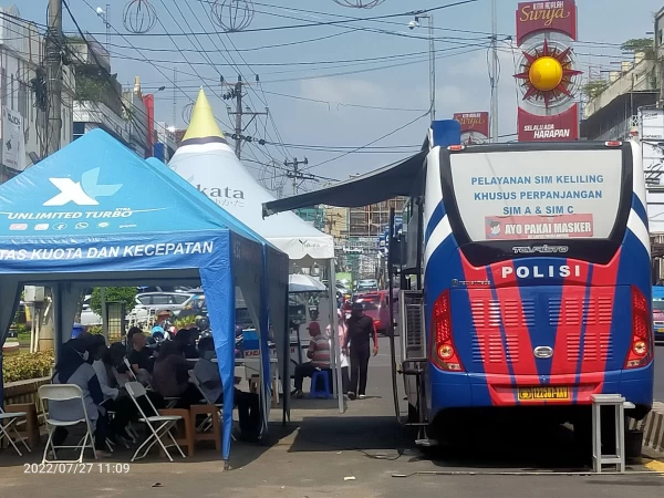 Pelayanan SIM Keliling di Bandar Lampung Senin 20 Februari 2023