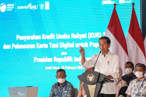 Pidato  Jokowi di Pelantikan Badan Pengurus Pusat HIPMI