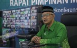 Ketum PP Muhammadiyah Haedar Nashir Beri Pesan Pemilu di Sela-sela Coklit