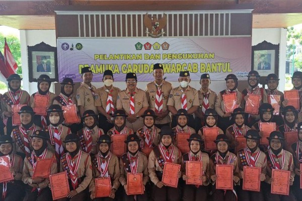 Sebelum Dikukuhkan, Pramuka Siaga dana Penggalang Harus Lewati Ujian Ketrampilan