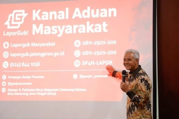 Berkat Aplikasi LaporGub, Jalan Desa Keyongan Grobogan Diperbaiki