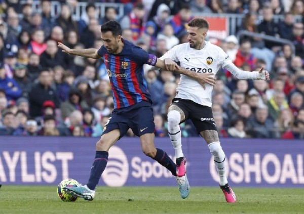 Hasil Liga Spanyol: Tampil dengan 10 Pemain, Barcelona Menang Atas Valencia 1-0