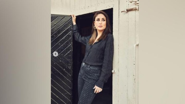 Inspirasi Gaya Tumpuk Motif ala Kareena Kapoor