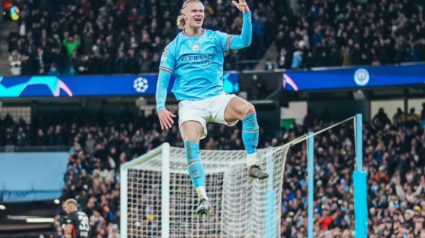 Haaland Ngamuk! Borong 5 Gol dari Kemenangan 7-0 City vs RB Liepzig