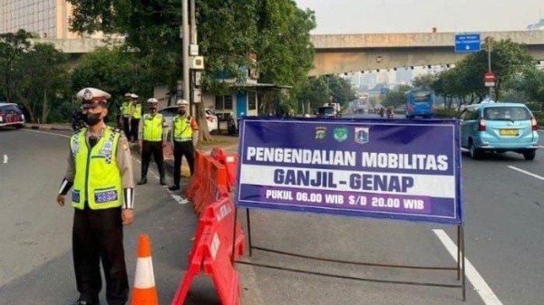 Ganjil Genap Jakarta, Giliran Mobil Pelat Ganjil Bebas Beraktivitas