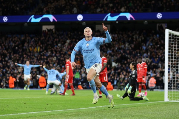 Manchester City Pesta Gol Melawan Bayern Munchen, Satu Kaki The Citizens di Semifinal