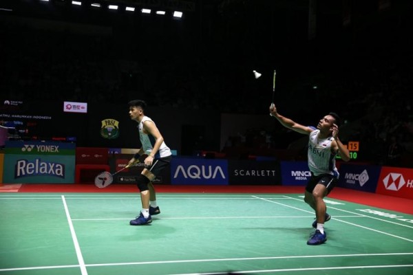 Yeremia tak Menyangka Bisa Tembus Semifinal Indonesia Open Bersama Pram