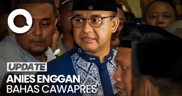 Tiba di Bandara Soetta Sepulang Haji, Anies Ogah Bahas Cawapres