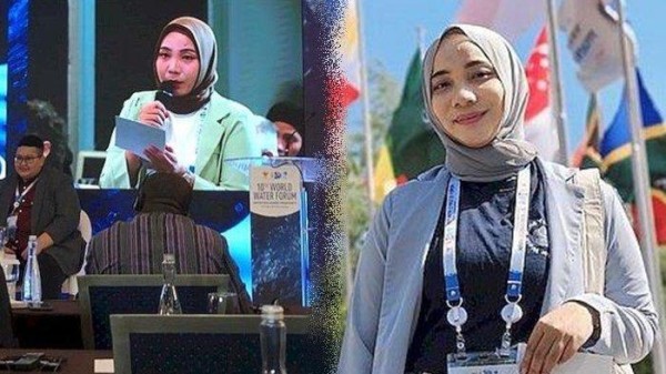 Sosok Sahara Putri Kenanga, Gadis Indramayu Jadi Delegasi dan Narasumber di Acara World Water Forum