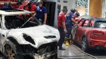 MOBIL Mewah Mini Clubman Terbakar di Renon, Diduga Akibat Korsleting Listrik!