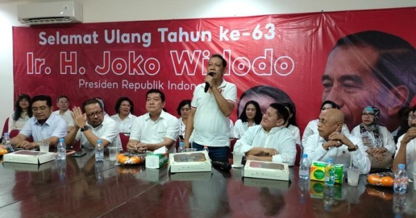 Relawan Gelar Perayaan Ultah Jokowi ke-63