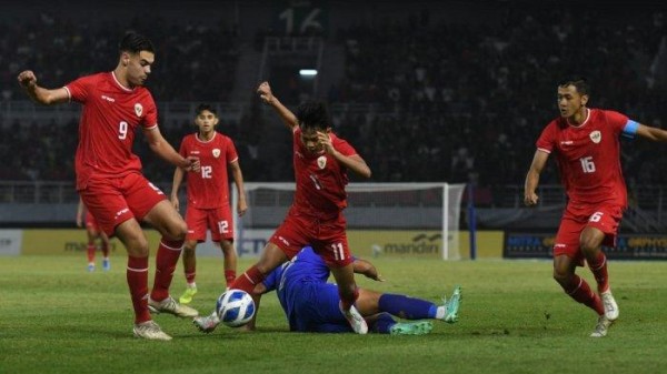 Skor Timnas Indonesia U-19 Vs Thailand Final ASEAN Cup U-19 2024, Garuda Unggul 1-0 di Babak Pertama