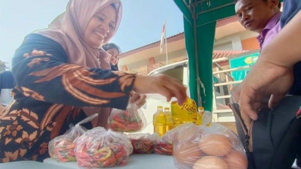 Pasar Murah di Kota Mojokerto, Cabai Rawit Diecer Rp 13.000 per 250 Gram Untuk Siasati Harga Mahal