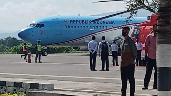 Presiden Prabowo Subianto ke Magelang Pakai Pesawat Kepresidenan