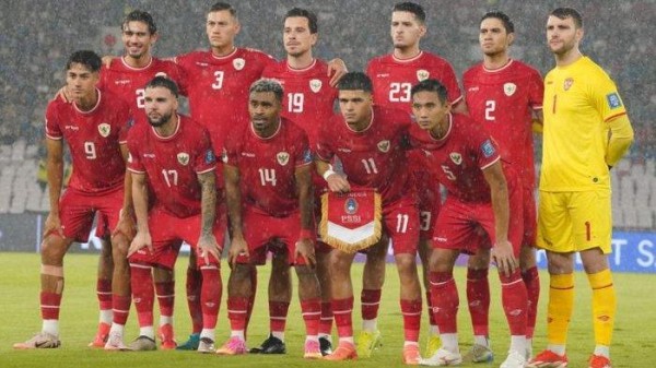 Timnas Indonesia Unggul Sementara 1-0 atas Arab Saudi Berkat Gol Marselino Ferdinan