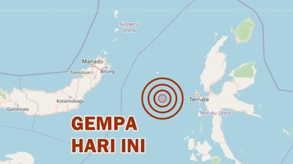 Gempa Bumi Malam Ini Selasa 17 Desember 2024, Info BMKG Baru Terjadi di Laut