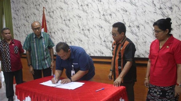 Pemkab Kupang Kerjasama dengan Enam Lembaga Wujudkan Masyarakat Kabupaten Kupang Sejahtera