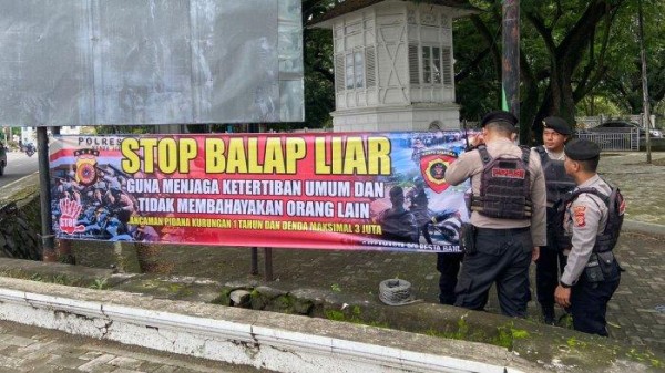 Peringatan Balap Liar, Pelanggar Siap-siap Ancaman Pidana Penjara dan Denda Uang Tunai