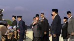 Momen Prabowo Unjuk Jurus Silat Usai Antar Erdogan di Lanud Halim