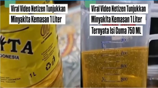 Tak hanya Takaran Kurang, Satgas Pangan Juga Temukan MinyaKita Palsu