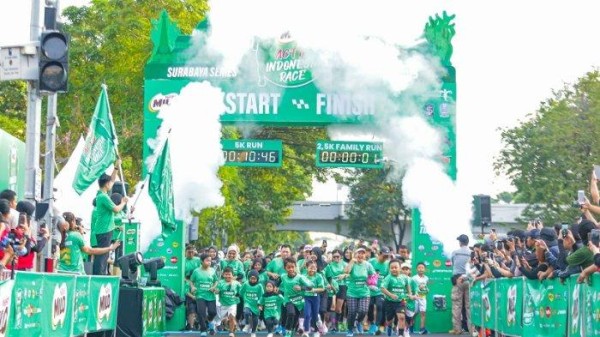 6000 Peserta Ramaikan Road to MILO ACTIV Indonesia Race 2025 Surabaya Series