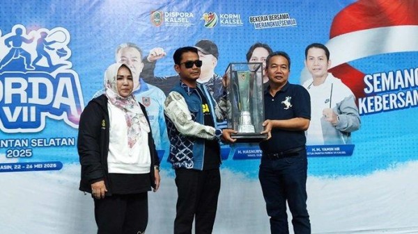 Banjarmasin Boyong Piala Gubernur Gelaran Forda 2025, Begini Harapan Pj Sekda Kalsel