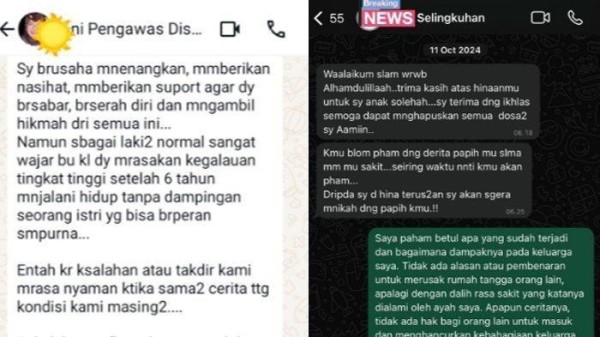 CHAT ASN Kabupaten Bogor ke Anak Selingkuhannya, Rela Jadi Istri Kedua: Dari Pada Dihina Terus