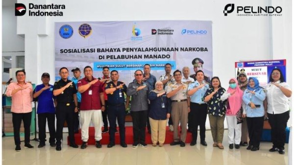 25 Pegawai Pelindo Manado Mendadak Tes Urine, Ada Sosialisasi Bahaya Narkoba