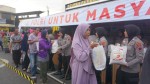 Bazar Sembako Murah di Mapolres Purbalingga Sukses Digelar