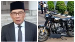 Kenapa Ada Motor Orang Lain di Garasi Ridwan Kamil?