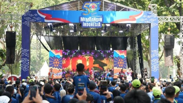 Ribuan Peserta Ikuti Fun Run 5K di TMII, Rayakan Kebersamaan Lintas Generasi