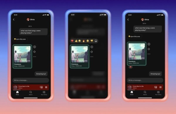 Pengguna Spotify Kini Bisa Saling Berkirim Pesan