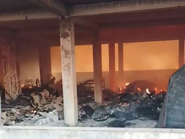 Kebakaran Pasar Wonogiri Diduga Muncul dari Lantai Dua