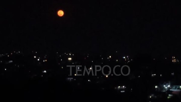 Pengamatan Supermoon Malam Ini, Bulan Kekuningan Lebih Besar dan Terang