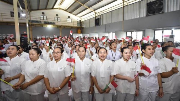 Diapresiasi Menteri P2MI, PT PDS Pasuruan Lepas 600 Pekerja Migran Setelah Bekali Dengan Ketrampilan
