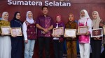 Kota Palembang Raih Sertifikat Salah Satu Stand Terbaik di kegiatan Festival Rempah Sumsel 2025