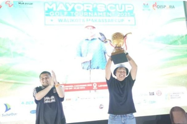 Buka Ajang Turnamen Golf Mayor’s Cup, Walikota Makassar Munafri Rencana jadikan Agenda Tahunan