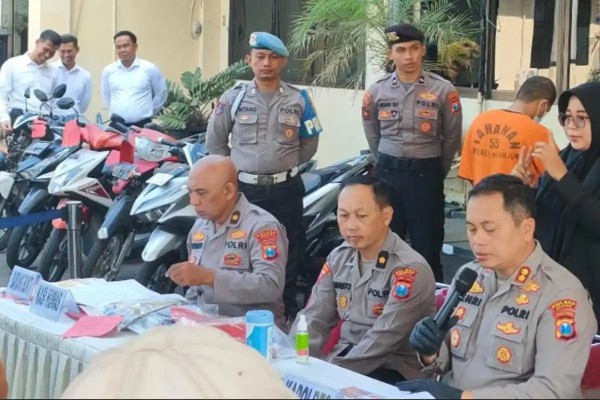 Polres Nganjuk Ungkap 28 Kasus Selama 12 Hari Operasi, Curanmor Jadi Tangkapan Terbanyak