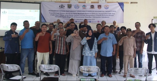 LPPM Trisakti Dorong Inovasi Berkelanjutan Melalui PkM Multi Disiplin di Ciambar